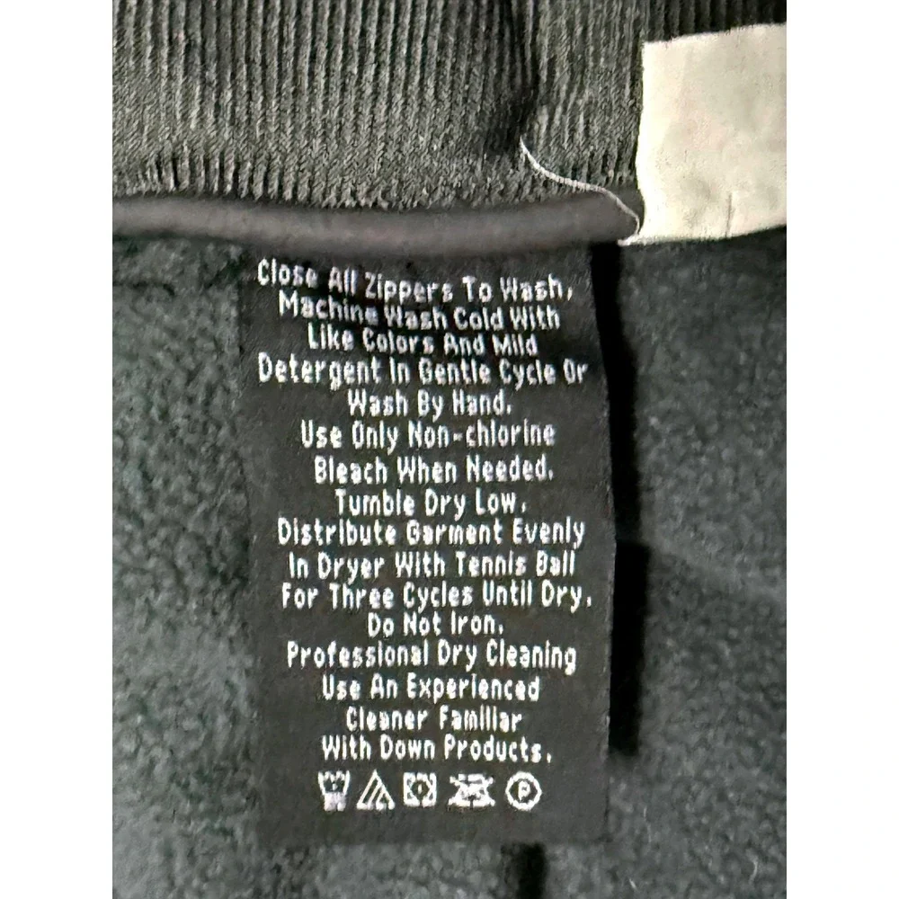 Snozu Toddler Boys 3T Grey Neon Green Navy Blue Down Fill Hooded Puffer Jacket